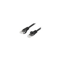 LANBERG Patchcord cat.6 UTP LSZH CU 1.5m black Fluke passed