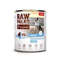 VETEXPERT Raw Paleo Cod Light Monoprotein - drėgnas ėdalas šunims - 800g
