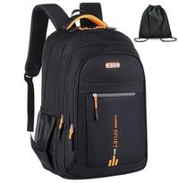 Sportinė kuprinė Fashion Sport, 20l, juoda/oranžinė + sportinis krepšys