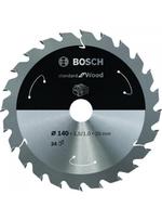 Pjovimo diskas medienai Bosch Standard for Wood 2608837671; 140x20 mm; Z24