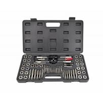 Sriegiklių ir sriegpjovių rinkinys AWTools AW20418; M3-M12; 60 vnt.