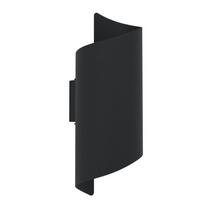 Sieninis LED lauko šviestuvas EGLO MONTARELLO IP44 2x4W 2x600lm CCT juodas 9,2x11,5x28,8cm