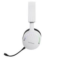 Trust GXT 491W FAYZO Laisvų rankų įranga Vielinis ir Bevielis Su lankeliu Žaidimams C tipo USB Bluetooth Juoda, Balta