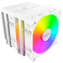 Montech NX600 ARGB CPU Cooler, Dual Tower – 2x 120mm, white