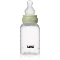 BIBS Anti-Colic Baby Bottle Silicone buteliukas nuo pilvo dieglių su silikoniniu čiulptuku Sage 150 ml
