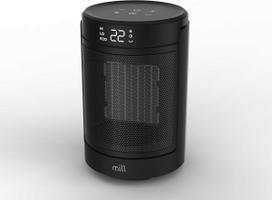 Mill FH1500BLACK | Ceramic fan heater | 1500 W | Suitable for rooms up to 22 m² | Black