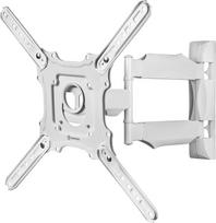 Onkron TV Wall Mount for 32-65” LED LCD Plasma Flat Screen Curved TVs up to 35 kg, White