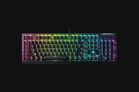 Razer BlackWidow V4 X Laidinė žaidimų klaviatūra RGB, Green Clicky Switch, US, Juoda