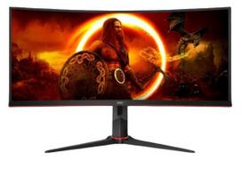 AOC CU34G2XP 34-inch Curved Monitor: VA, 180Hz, HDMIx2, DPx2