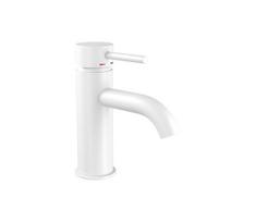Praustuvo maišytuvas DRAGOR 15,6 cm, matinės baltos spalvos