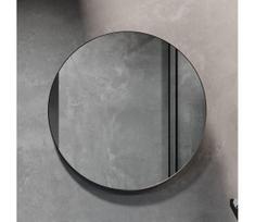 Vonios veidrodis BORGSTED Ø 80 cm, juodas