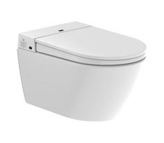 Pakabinamas unitazas su bidė TISVILDELEJE 1600W/230V, baltas + nuotolinis pultas