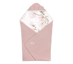 Lionelo - Vokelis automobilinei kėdutei TRAVEL SWADDLE 90x90 cm kreminė Magnolia