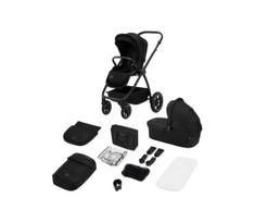 Lionelo - Kombinuotas vežimėlis 2in1 MERIL Black Onyx