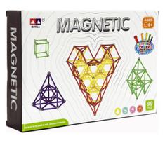 Magnetinis konstruktorių rinkinys, 99 vnt.