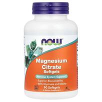 NOW Magnesium Citrate 90 gels
