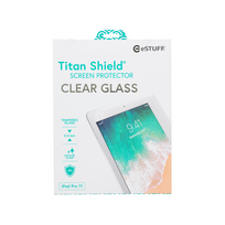 Apsauginis stiklas eSTUFF TitanShield for iPad Pro 11" (2018-2020, M1-M2)/Air 10.9" (2020, M1)