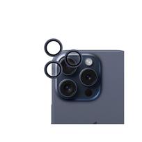 Epico Aluminum Camera Lens Protector for iPhone 15 Pro/15 Pro Max - Blue