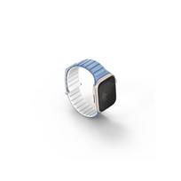 Uniq Revix Evo Reversible Magnetic Strap for Apple Watch 40/41/42 mm - Powder Blue + White