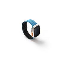 Uniq Revix Evo Reversible Magnetic Strap for Apple Watch 44/45/46/49 mm - Pacific Blue + Black