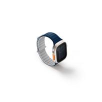 Uniq Revix Evo Reversible Magnetic Strap for Apple Watch 44/45/46/49 mm - Royal Blue + Chalk