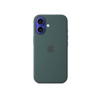 iPhone 16 Silicone Case with MagSafe - Lake Green