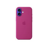 iPhone 16 Silicone Case with MagSafe - Fuchsia