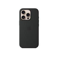 iPhone 16 Pro Silicone Case with MagSafe - Black