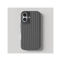 Nudient MagSafe Compatible Silicone Case for iPhone 16 - Storm Black