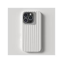 Nudient MagSafe Compatible Silicone Case for iPhone 16 Pro - Chalk White
