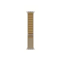 Apple Watch 49mm Tan Alpine Loop - Large - Black Titanium Finish