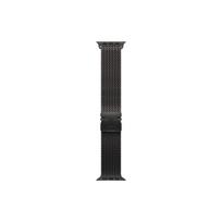 Apple Watch 49mm Black Titanium Milanese Loop - Large