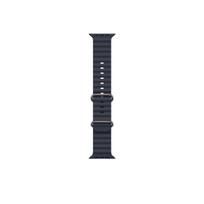 Apple Watch 49mm Navy Ocean Band - Natural Titanium Finish