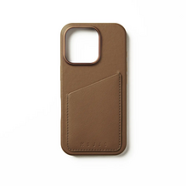 Mujjo MagSafe Compatible Leather Wallet Case for iPhone 16 Pro - Tan