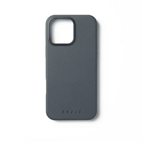 Mujjo MagSafe Compatible Bio-Leather Case for iPhone 16 Pro Max - Steel Blue