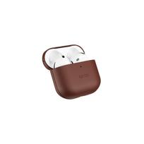 Epico Leather Case for AirPods (4th gen) - Brown