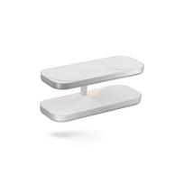 Zens Qi2 (15W) MagSafe Compatible Quattro Charger Pro 4 - White