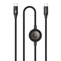 Prodigee Energee Dual USB-C + Apple Watch Cable (60W, 1,5 m)