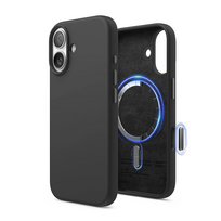 Elago Silicone MagSafe Compatible Case for iPhone 17 - Black