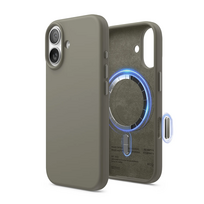 Elago Silicone MagSafe Compatible Case for iPhone 17 - Medium Grey