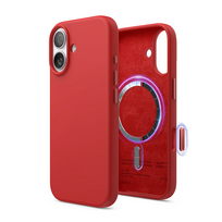 Elago Silicone MagSafe Compatible Case for iPhone 17 - Red