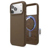 Elago Silicone MagSafe Compatible Case for iPhone 17 Pro - Brown