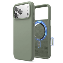Elago Silicone MagSafe Compatible Case for iPhone 17 Pro - Khaki Green