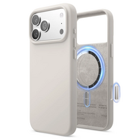 Elago Silicone MagSafe Compatible Case for iPhone 17 Pro - Stone