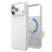 Elago Silicone MagSafe Compatible Case for iPhone 17 Pro - White
