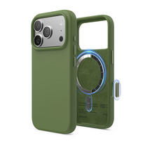 Elago Silicone MagSafe Compatible Case for iPhone 17 Pro Max - Cedar Green