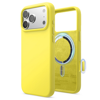 Elago Silicone MagSafe Compatible Case for iPhone 17 Pro Max - Neon Yellow