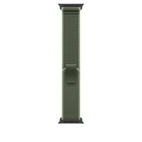 Apple Watch 49mm Green/Neon Trail Loop - M/L - Black Titanium Finish
