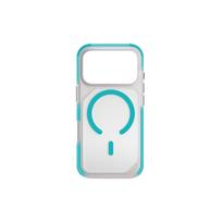 Uniq Combat Active MagSafe Compatible Case for iPhone 17 Pro - Clear + Turquoise