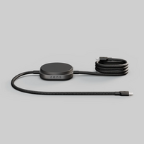 Zens 2-in-1 USB-C to USB-C (240W) + Qi2 (15W) MagSafe Compatible Charger - Black